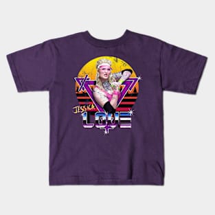 Jessica Love Retro 80's Kids T-Shirt